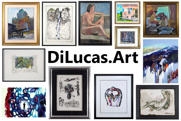 A selection of artworks available on DiLucas.Art in 2025
